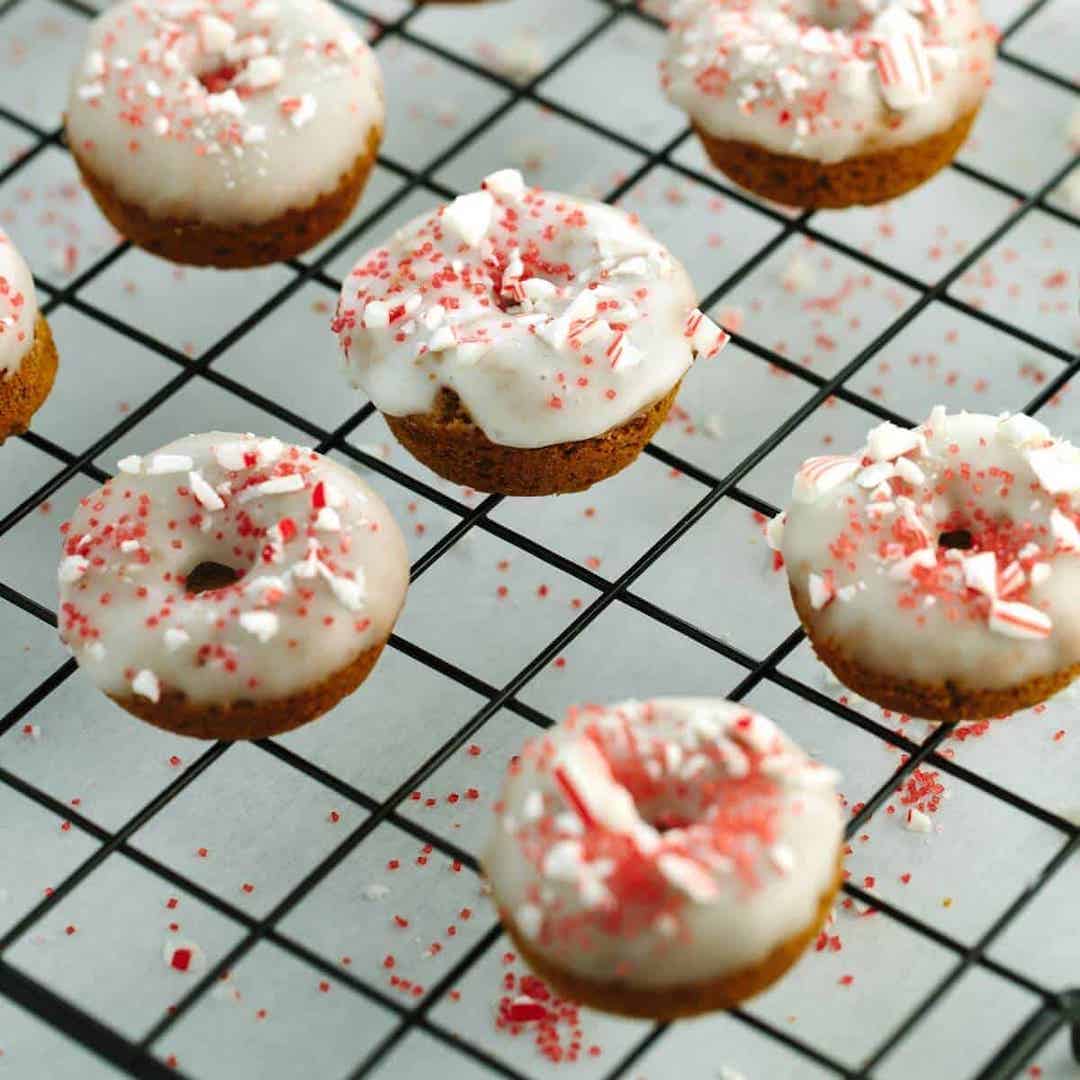 Gingerbread_Donuts_with_Peppermint-Glaze-Donuts_Fairfax_Market_1