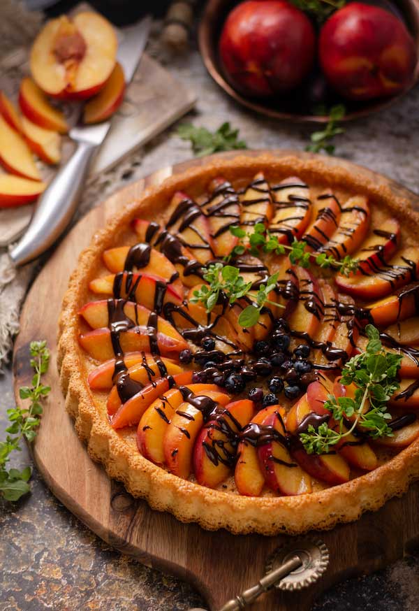 Chocolate-Nectarine-Tart-Cake-Recipe-Fairfax-Market-Marin-Grocery-Store-1