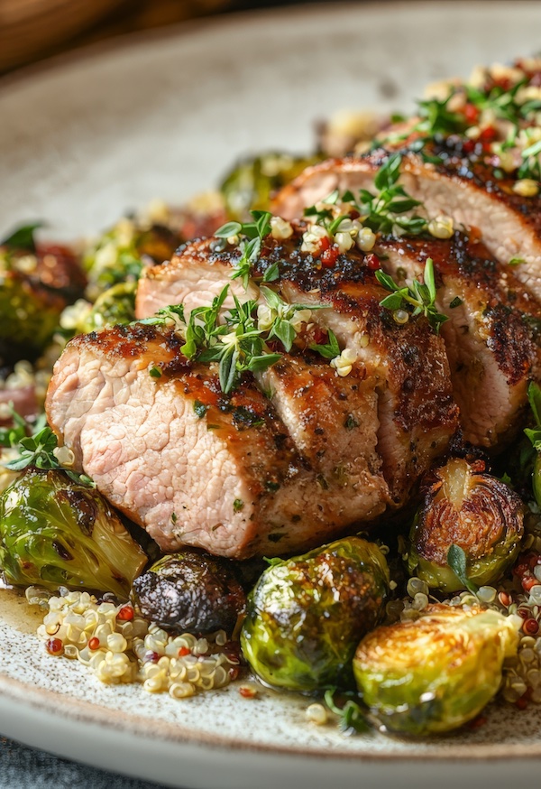Roasted_Pork_Tenderloin_with_Roasted_Brussel_Sprouts_Recipe_Fairfax_Market_Marin_Grocery_Store_1